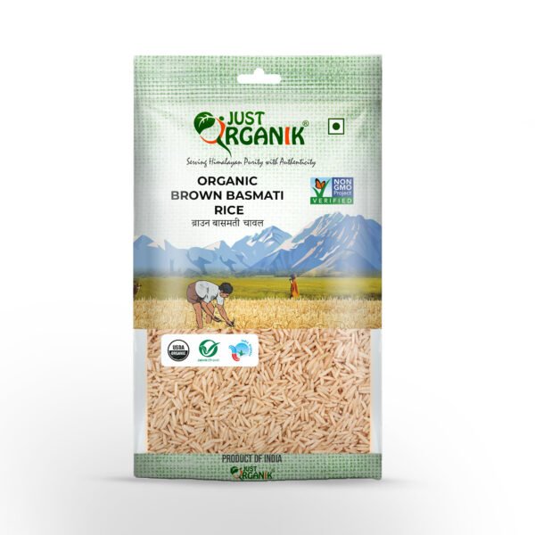 Organic Brown Basmati Rice (1 kg)