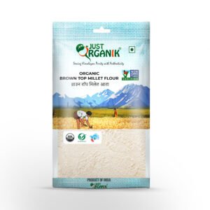 Organic Brown Top Millet Flour (500 g)