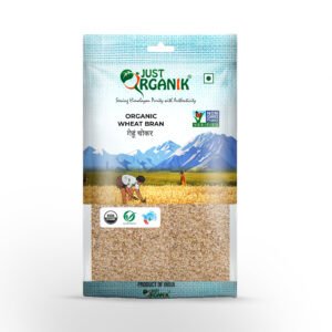 Just Organik Organic Wheat Bran/Gehun chokar (500 g)